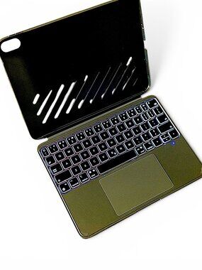ESR iPad Air 11 Keyboard Case M4 M3 M2 Air 5 4 Magnetic Trackpad Gray